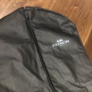 Coach Black Travel Garment Cover